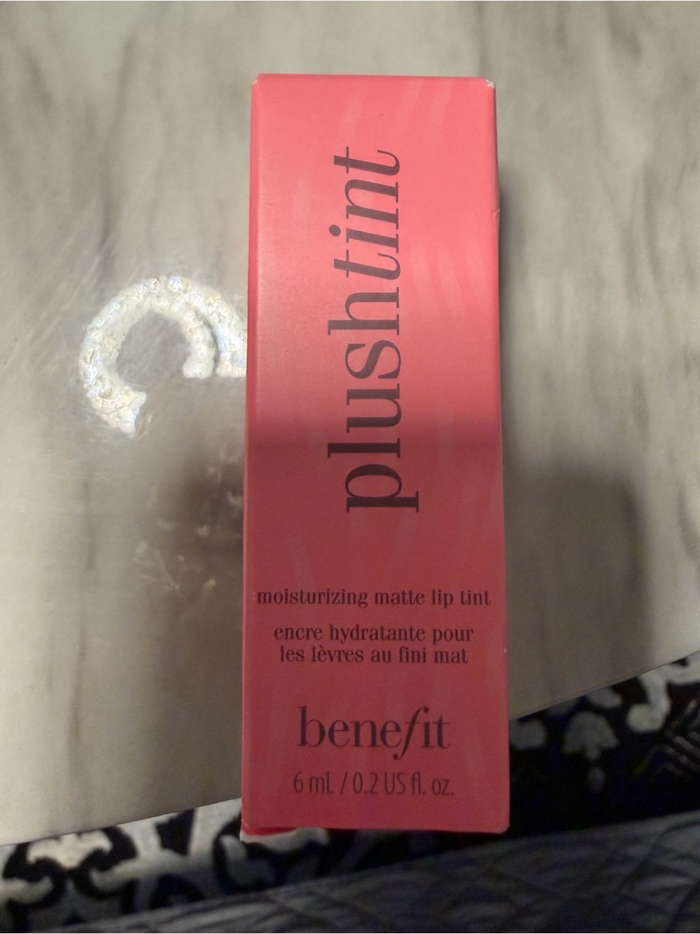 Benefit PlushTint Moisturizing Matte Lip Tint - Coral Pink